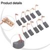 High Quality Carbon Brushes For Bosch Long Lasting Replaceable Approx 6.1cm For Drill Rotary Hammer Replacement