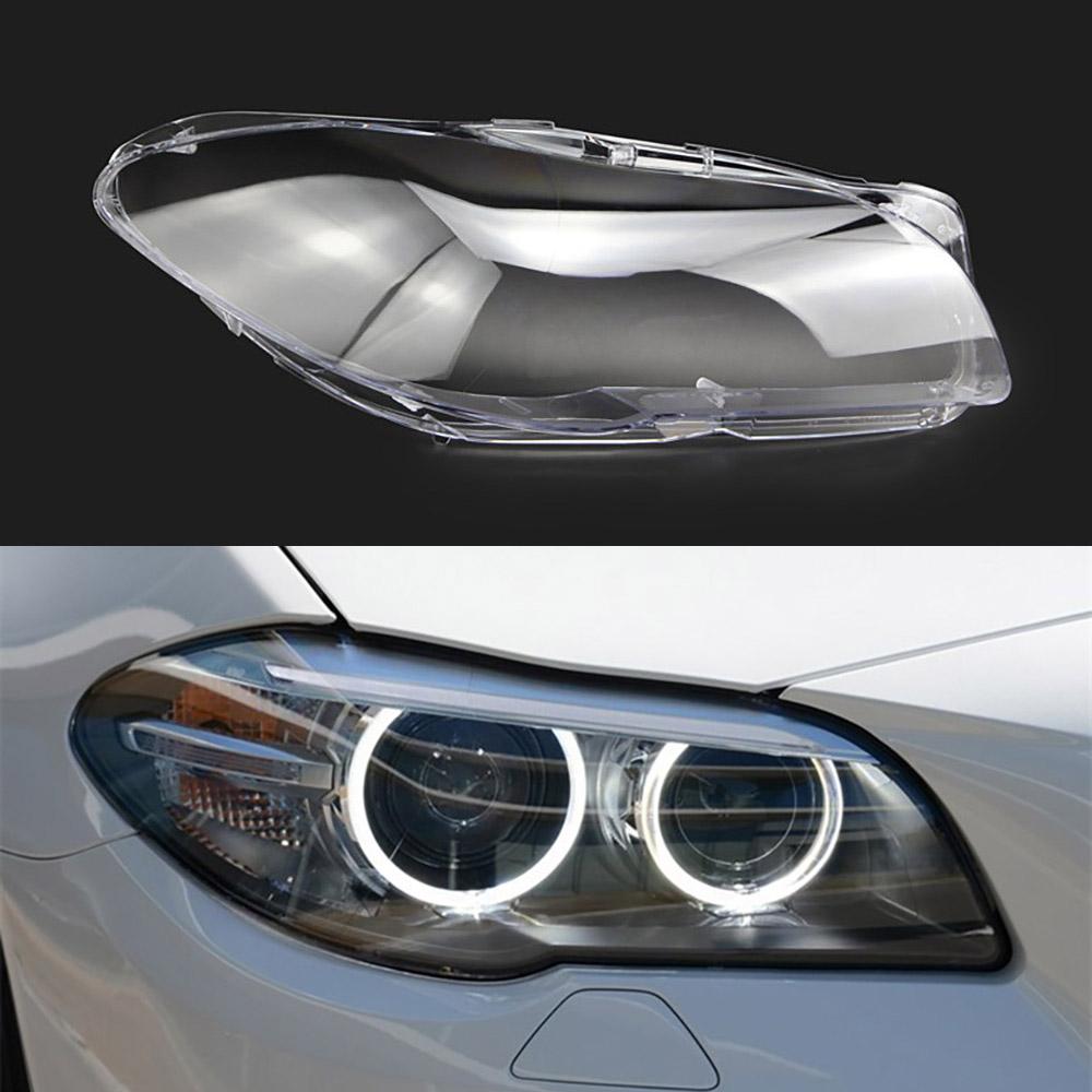 Car Headlight Headlamp Light Lampshade Glass Lens Case Shell Cover For BMW 5 Series F18 F10 520i 523i 525i 535i 530i 2011~2017