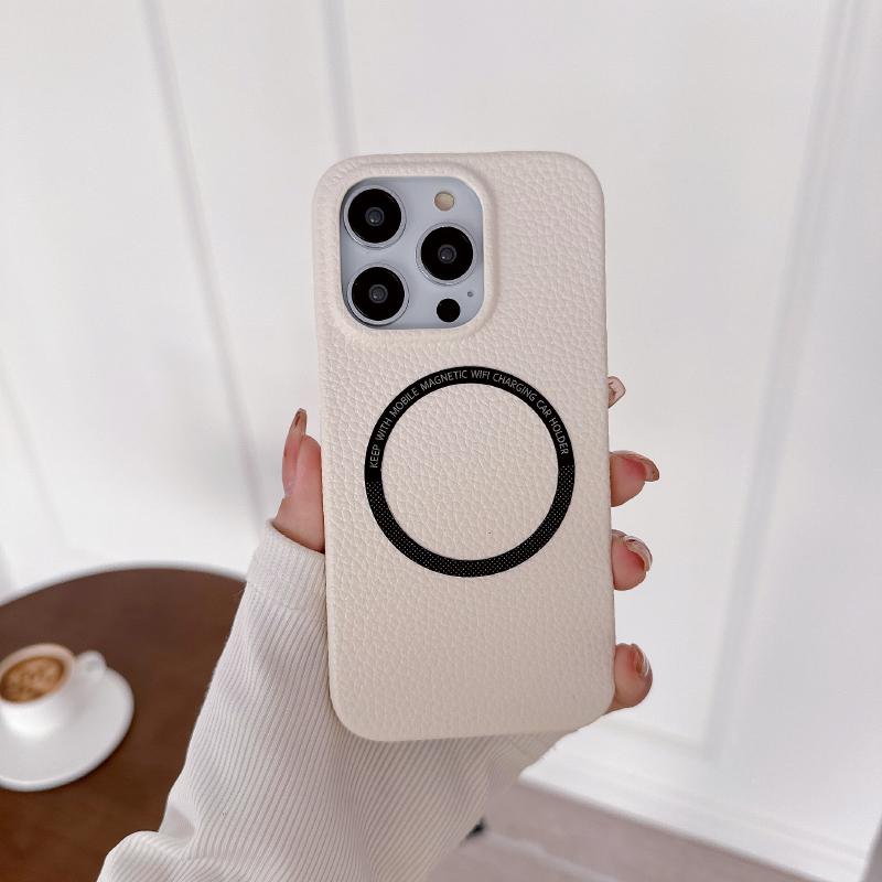 Wagsafe Magnetic Wireless Charging Solid Color Hard PC Phone Case For iPhone 16 Pro Max E 14 11 12 13 15 Pro Max Mini Back Cover