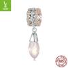Exquisite Luxury Diy Bracelet Beaded, Accessories Court Style S925 Sterling Silver Bead Pendant
