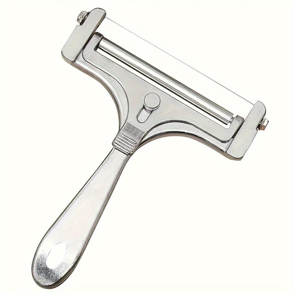 

1 шт. Алюминиевый сплав Сырорезка с проволокой Регулируемая толщина Сыр Маслорезка для мягких и полутвердых сыров Кухонные гаджеты 65g