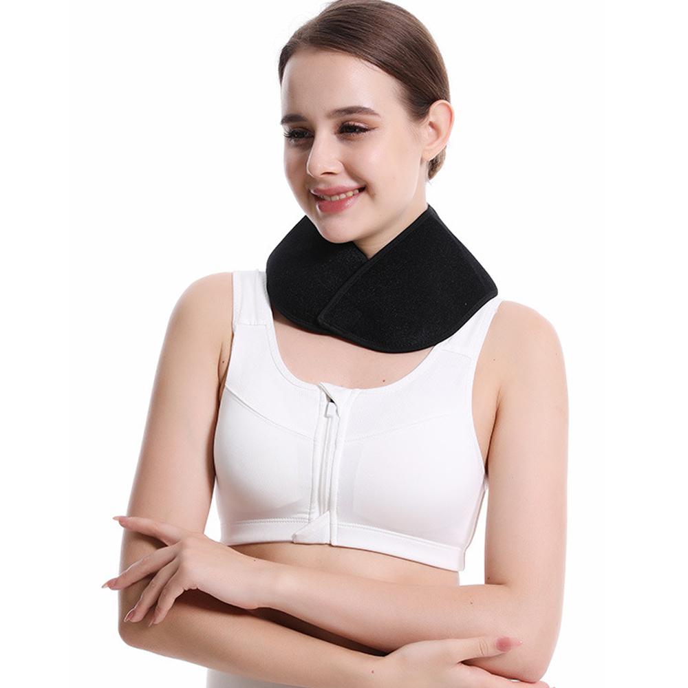 Durable And Safe 1Pcs Magnetic Self Heating Pad Therapy Pain Relief Neck Wrap Support Brace Collar Pain For Neck Arthritis Migraine Headaches