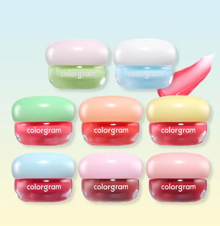 Colorgram Tintory Jam Lip Balm 8 Colors – Glossy Hydrating Korean Color Lip Balm