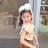 Mesh Bow Veil Hair Hoop Polyester Bridal Tulle Fashion Girls Head Gauze  Birthday Headdress