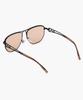 Likkeullou Rc Stainless Steel Veil Sunglasses Brown
