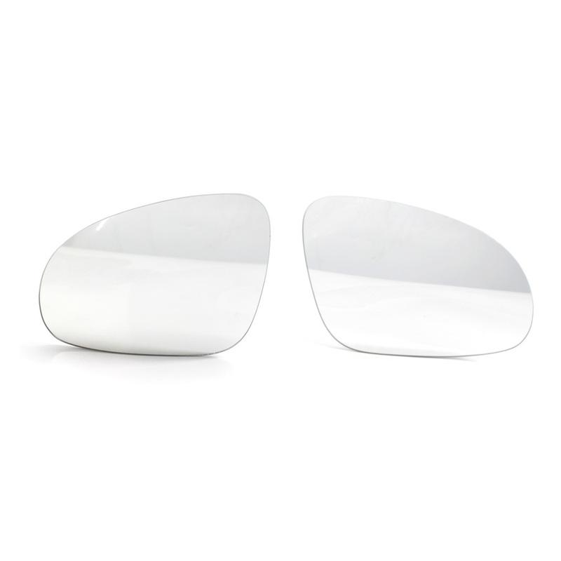 For Golf 5 MK5 Jetta Passat B6 B5.5 2006-2009 Left Right Car Heated Mirror Blue White Glass Lens Replacement 0857521 0857522