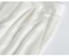 2025 Women's Mulberry Silk Wide-Leg Pants: Loose, White, Straight, Large Size, Casual Spring/Summer Wear
