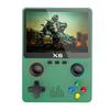X6 3.5Inch IPS Screen Handheld Game Player Dual Joystick 11 Simulators GBA Video Game Console for Kids Gifts