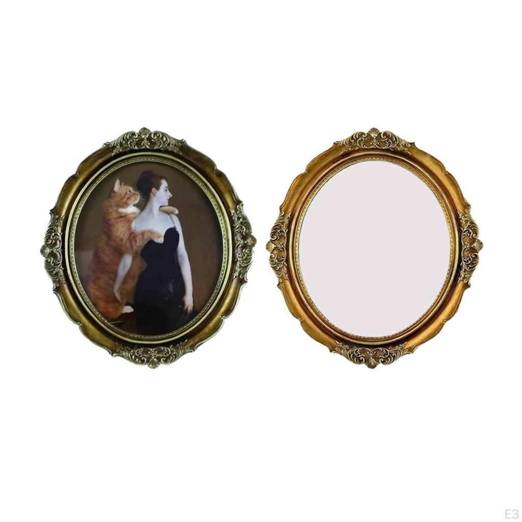 Antique Picture Frame Luxury Photo Resin Display Holder for Hallway