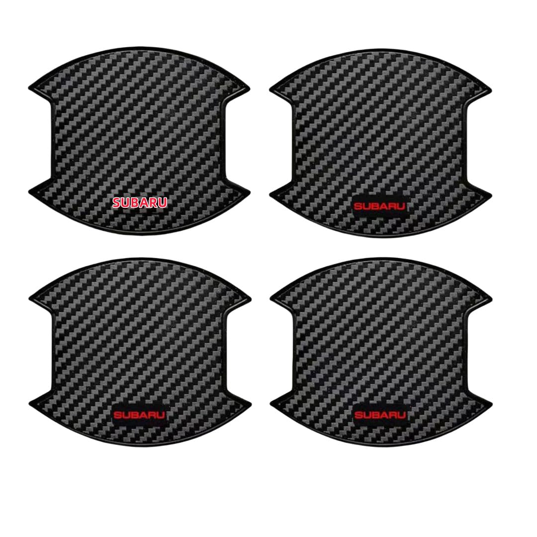 

Защита ручки двери Subaru, Специальная защита ручки двери, Карбон, Защитная накладка на ручку двери, Автомобиль Subaru чёрный