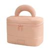 Large Capacity Makeup Bag Travel - Friendly Portable Makeup Organizer Multi - Compartment Multi-functional Cosmetic Bag