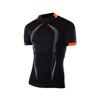 Men Casual Sports T-shirt Slim Fit Gym Sport Quick Dry Breathable Comfortable Outdoor Running Contrast Color Print Tee
