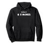 S'mores: Outdoors & S'mores - Queen of Camper Quotes Hoodie