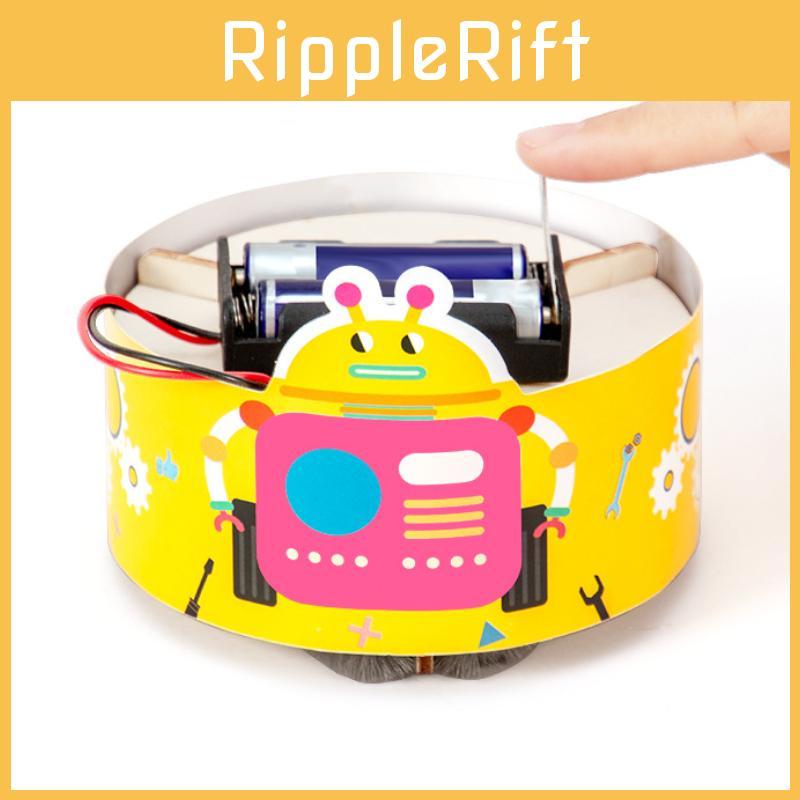 Wooden Sweeping Robot Hand Assembled Children Puzzle Toy Set For Physics Experiments Home Learning