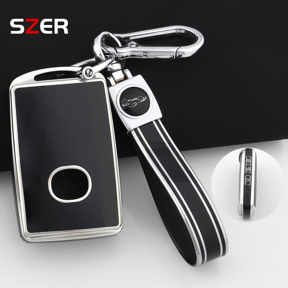Pink Tpu Car Key Case Cover Shell For Mazda 3 Alexa Cx30 Cx-4 Cx5 Cx-5 Cx8 Cx-8 Cx-30 Cx9 Cx-9 Protector Keyless Fob Accessories