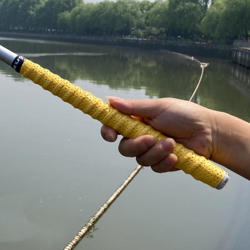 

Нескользящая удочка 1,5/1,8 м, дышащая лента для тенниса, ракетки для бадминтона, ручка для велосипеда, противоскользящая лента, аксессуары для рыбы 1.5m