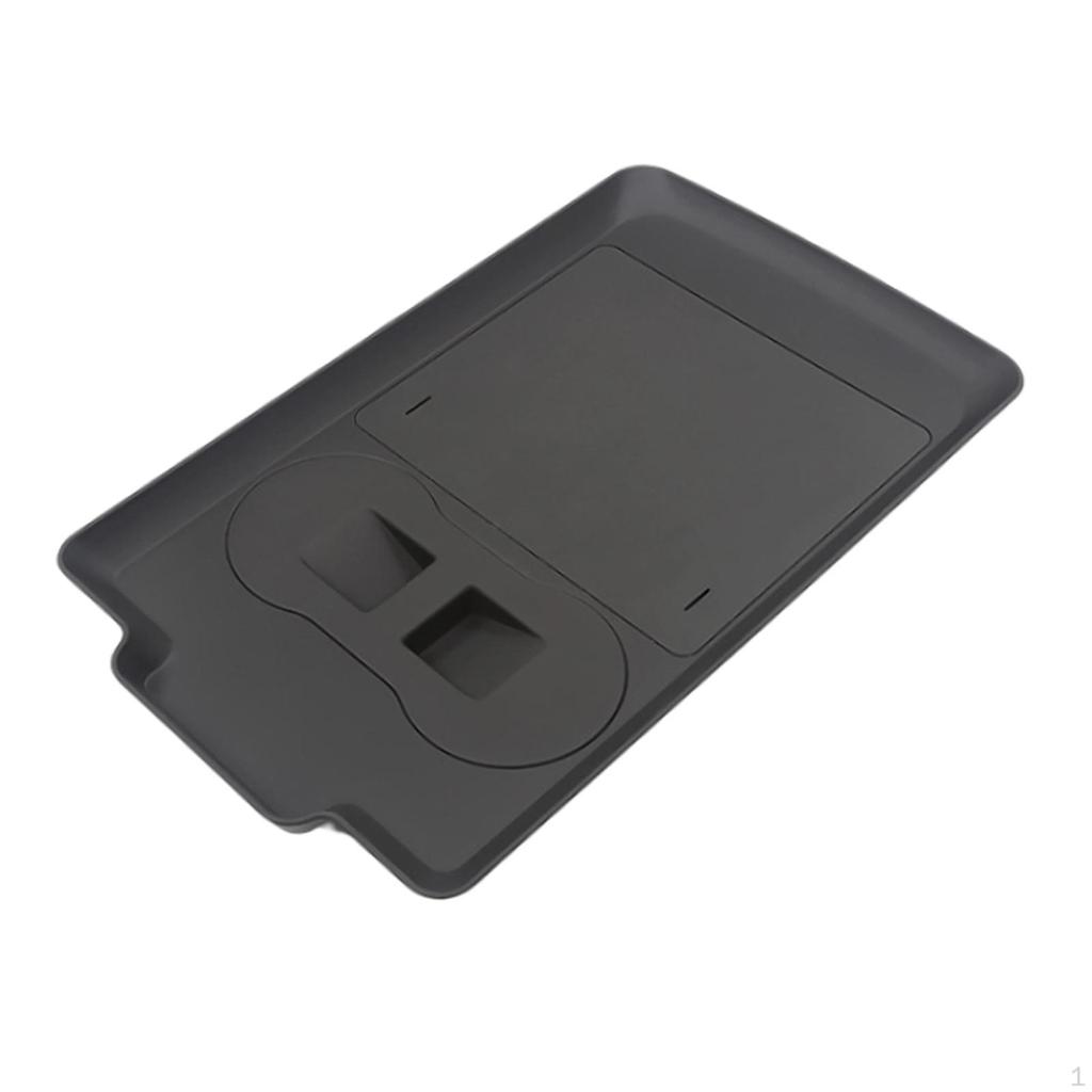 Center Console Tray, Food Eating Table Travel Easy Installation Car Tray Desk for , Model