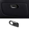 Co-Pilot Carbon Fiber Steel Storage Box Handle Trim For Benz Smart Fortwo 15-20