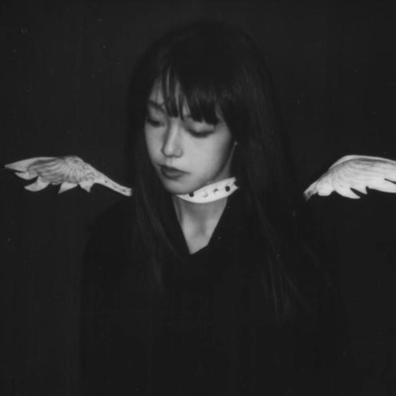Stylový choker náhrdelník s andělskými a ďábelskými křídly symbolizující dvojí osobnost pro módní jedince, pro běžné nošení