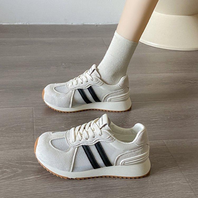 

Спортивная и повседневная обувь с подбором цвета Новая сетчатая обувь Удобная и универсальная спортивная и повседневная обувь Женская 40 бежевый