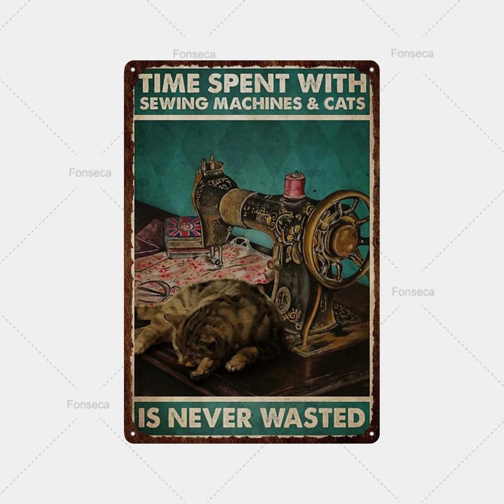 Inspirational Sign Small Animal Metal Sign Vintage Tin Sign Metal Vintage Bar Vintage Wall Decor Bar Club Metal Poster