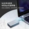 2Pcs USB4.0 Type-C Male to Male Adapter 40Gbps PD 100W, Connect Phone Laptop SSD Hard Drive Data