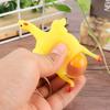 Yellow Hand Novelty Hens Pranks Spoof Halloween Gift Funny Chickens Lay Eggs Keychain Vent Toys