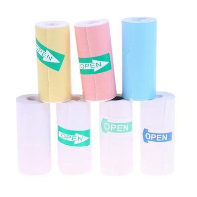 Mini-Taschendrucker Selbstklebendes Papier Tragbarer Thermodrucker Etikettenaufkleber für Drucker Geeignet für Zuhause Büro Arbeitszimmer Arbeit