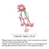 Large Intestine Hair Band Girl Headwear High-end Tassel Ribbon Ethereal Hair Accessory Sweet Lily of The Valley Flower Hair Tie
