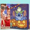 Bedårande Stitch Juladventskalender Blind Box Kul För Barn Leksakssamling