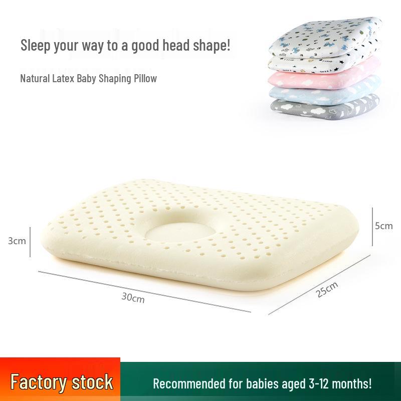 Thailand Latex Beauty Neck Support Pillow with Massage Core