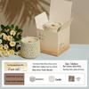 Luxury Cement Cup Aromatherapy Candle: Long-Lasting Fragrance and Elegant Ornament for a High-End Ambiance, Perfect Birthday Gift