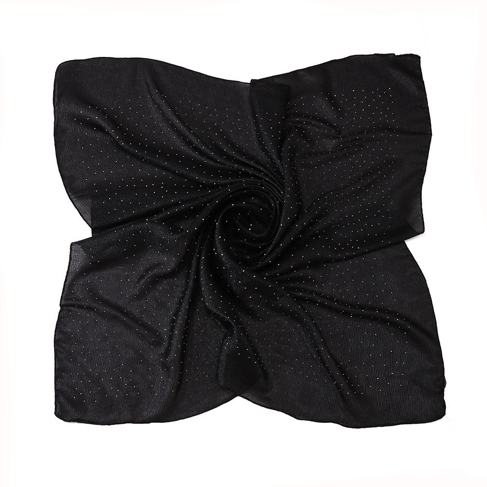 Malaysischer Quadratschal, Satin-Seidenschal, Gypsy Hot Diamond Indonesischer Paketschal