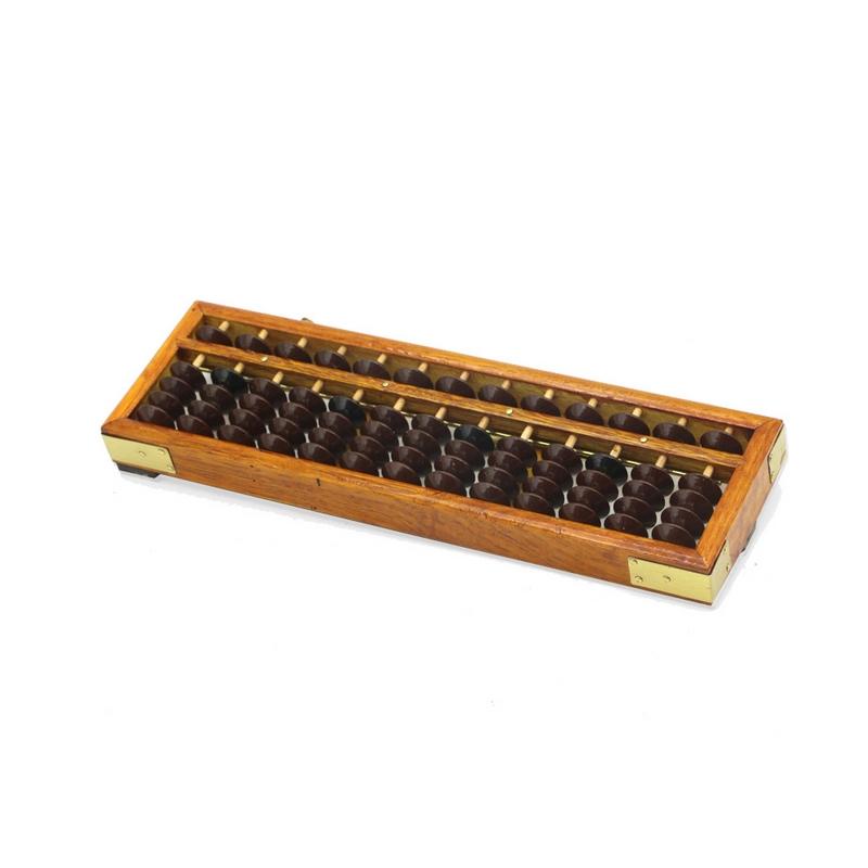 Soroban Plastics Bead Toy Develop Kid's Intelligence Mathematics Abacus Wooden Frame Classic Ancient Calculator Abacus