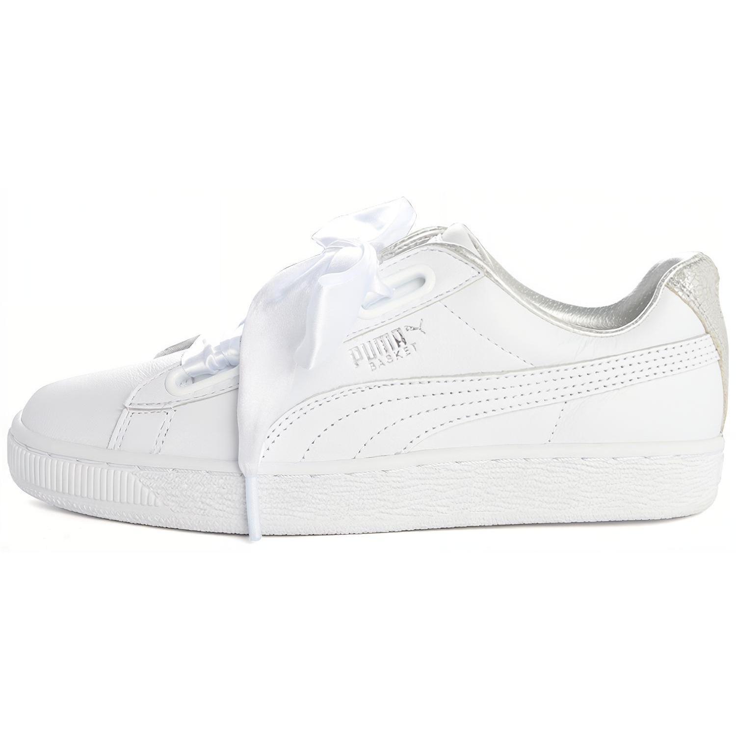 (WMNS) PUMA Suede Heart Crush White Women s 365066-01 EU 39