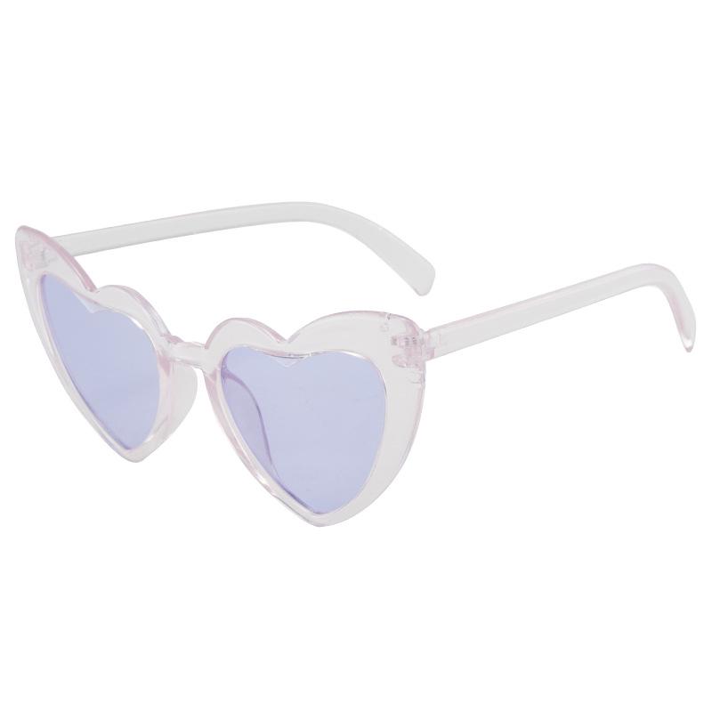 2022 Heart-shaped European & American Style Women's Fashion Slimming Sunglasses