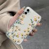 Pink Peach Blossoms Phone Case For IPhone 11 12 13 Pro 16 15 Plus 14 17 Pro Max Case 16E 17Air Soft Transparent Cover Case Funda