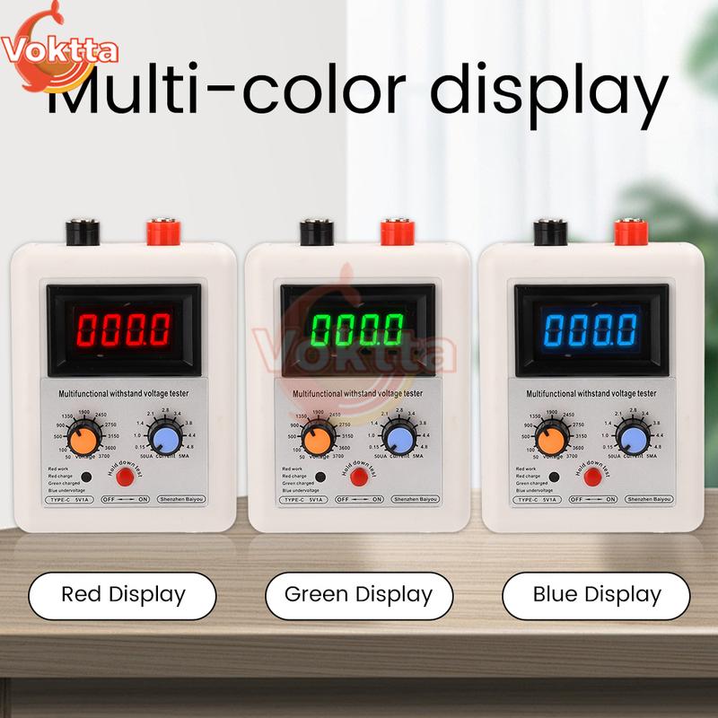 0V-3800V IGBT Voltage Transistor Tester Diode MOS Triode MOV Voltage Meter Test LED Volt Capability Transistor Withstand Testers