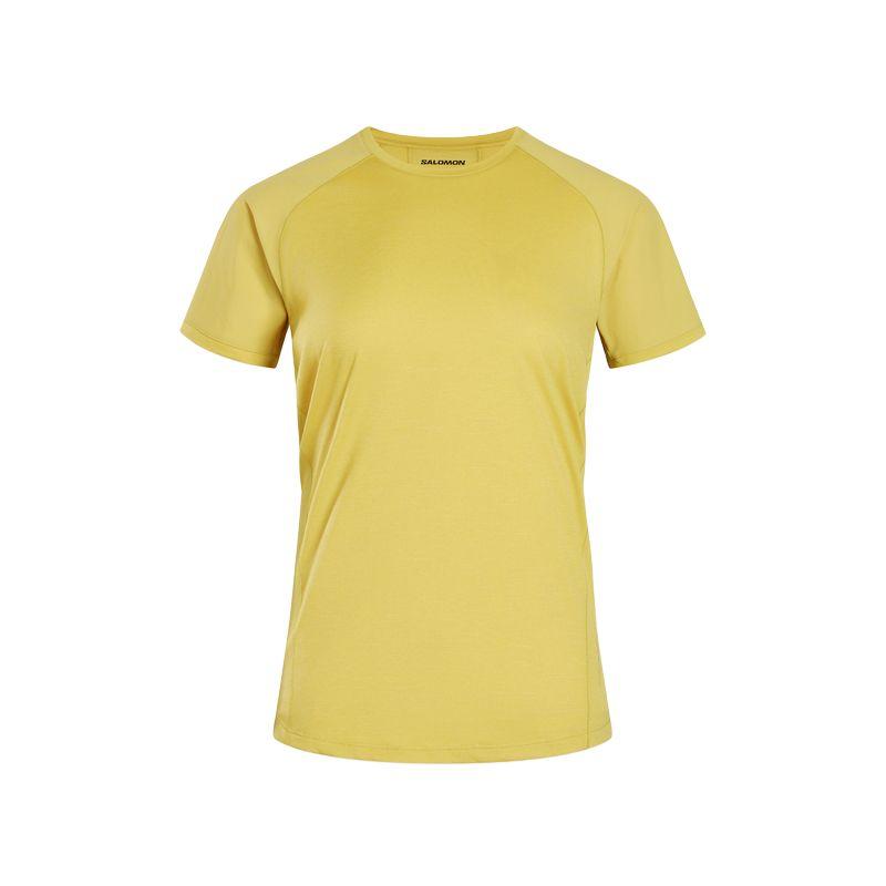 

SALOMON Контурная дышащая футболка с коротким рукавом и круглым вырезом для женщин C26180 S
