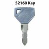 BAAQII Set of 2 52160 Keys, Ignition Keys for Excavators, Compatible with Yanmar