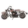 Metal Motorcycle Ornaments Retro Decorative Exquisite Workmanship Iron Ornaments for Living Room Bedroom