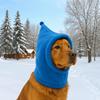 Fleece Pet Transformation Hat High Neck Solid Color Dog Soothing Hat Warm Comfortable Pet Ears Covers For Dogs Cats