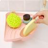 Kitchen Triangle Shelf Sink Dish Drain Rack Bathroom Soap Sponge Holder Storage