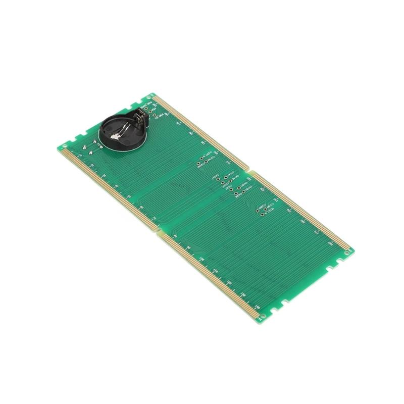 Memory Test Card Notebook DDR5 RDIMM/UDIMM Memory Tester Tool with LED Light Tester Diagnosis Card Memory Tester