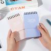 1 Stück Mini-Tischkalender Taschenkalender Stehend Umblätterbar Stahlspirale Jahres- Tagesplan Geschäftsplan