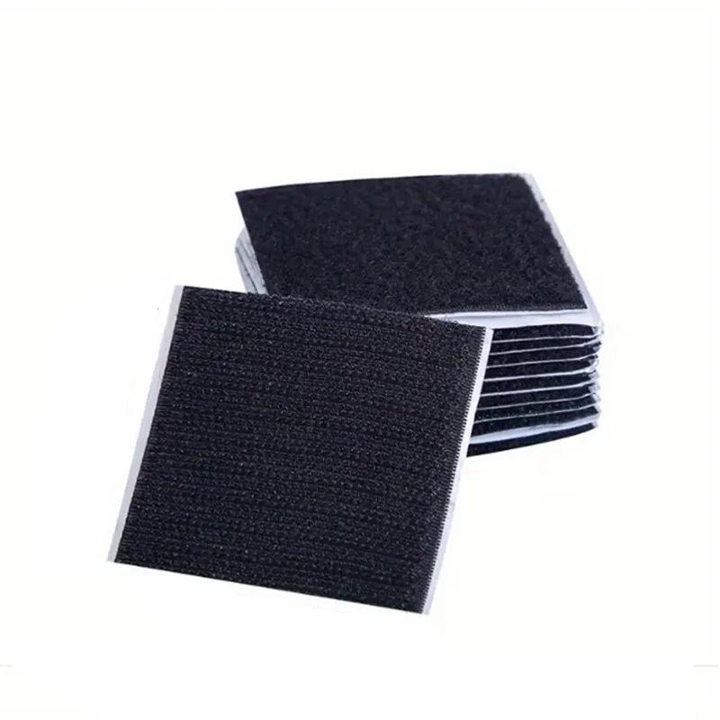 

10 шт. Клейкая лента Velcro (липучка) Прочная, с клейкой основой, для крепления диванных подушек, одеял, полосы с двусторонней клейкой лентой 6cm