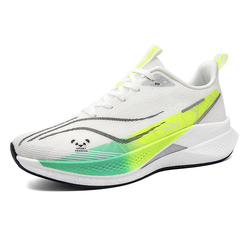 Premium Quality Lightweight Men Women Carbon Plate Running Shoes Airy Mesh High Rebound Cushioning Marathon Racing Sport Athletic Shoes