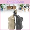 Elephants Animal Decor With Unique Creative Design For Wedding Gift And Home Decor