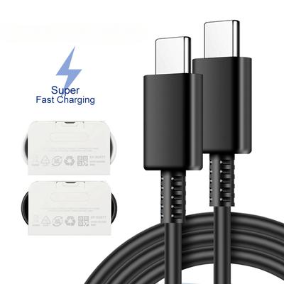 Cable 45/25W For Samsung Galaxy S24 S23 S22 S21 S20 Surper Fast Charge Type C To Type C Pd PPS Quick Charging For Note 20 Ultra 10 9 A34 A54 A13 A14