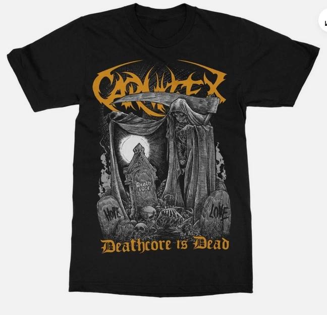 Carnifex Deathcore Is Dead short sleeve black color shirt 4XL